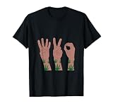 Cannabis 420 Hand Gesture Hand Sign Weed Smoker Stoner Pot T-Shirt
