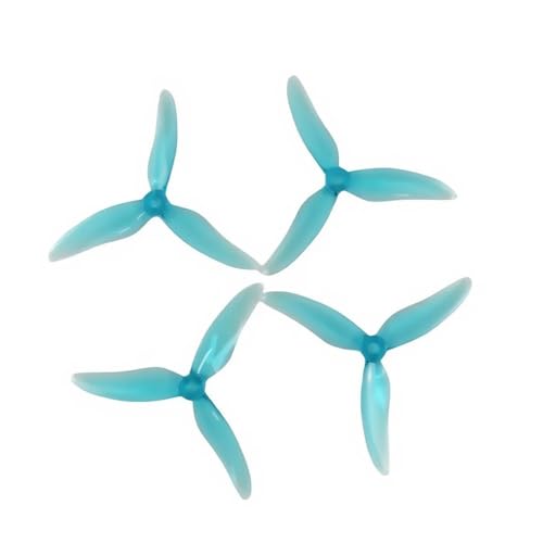 Hélice PC à 3 pales 51499 bleue pour drone FPV