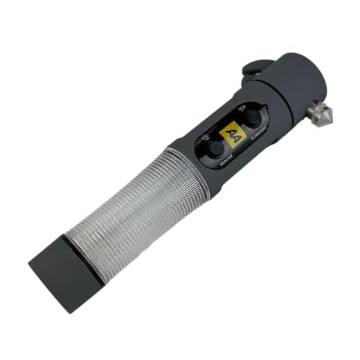 AA 3-in-1 Emergency Flashing Beacon Torch Glass Hammer Seatbelt Cutter Rescue Tool for Cars and Other Vehicles AA1306, Grey