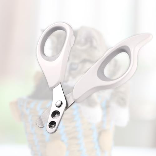 Image of PEUTIER Easy Cat Claw Trimmer, Cat Nail Clipper Kitten Professional Accessories Tool Professional Claw Trimmer for Novice Indoor Pet Families Grooming Supplies