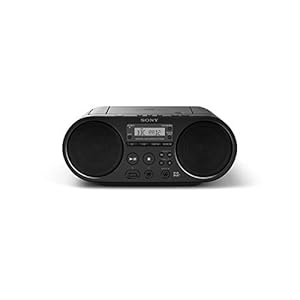 Sony -Boombox-CD-speler (DAB, FM-radio, USB) zwart, ZSPS55B.CED