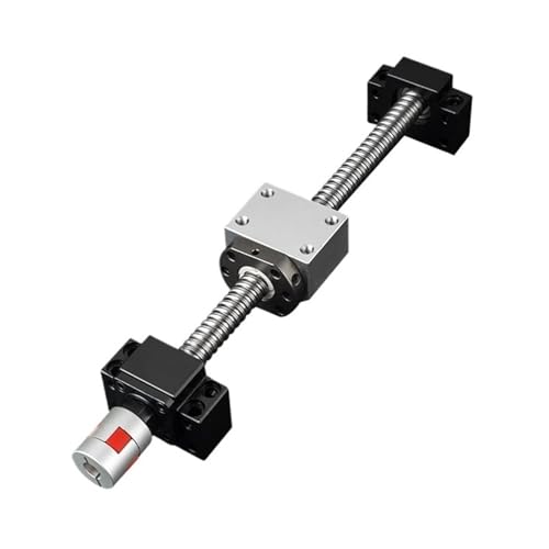 Metal Ball Screw nut end Processing 100-550mm SFU2510 Ball Screw C7 with End Machined+Ball Nut + Nut Housing+BK/BF20 End Support+Coupler(350mm)