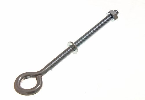 Boulon à œil M8 traité contre les intempéries avec tige longue de 150mm
