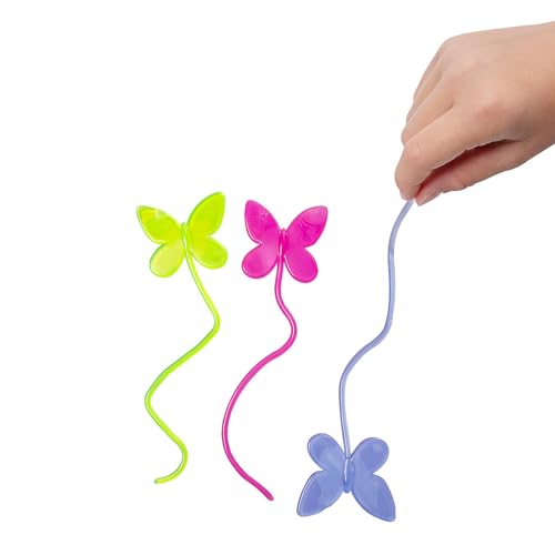 Mariposas adhesivas de vinilo que brillan en la oscuridad, 24 pzas miniatura 2