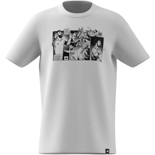 adidas Boys' Messi Icon Graphic T-Shirt4