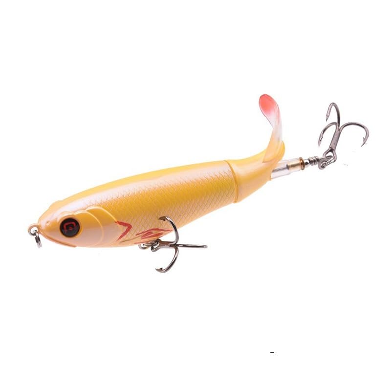 10 Esche Da Pesca Topwater, Popper E Crankbait, Per Bass, Luccio E Altre Specie. Aceanic, Nuove.