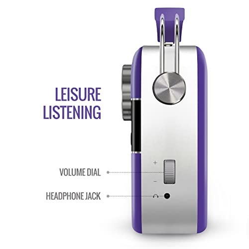 Image of Saregama Carvaan Premium Hindi - Portable Music Player with 5000 Preloaded Songs, FM /BT /AUX (Orchid Purple)