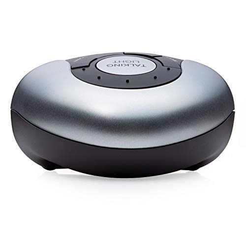 Cirbic Loud Talking Alarm Clock With Time And Temperature - For Low Vision Or Blind (Gray) (Gray) #TOP4