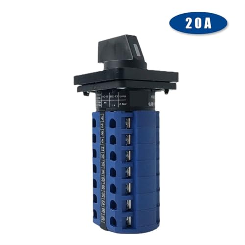 Interruptor de leva 20A LW26 conmutación de voltaje para control selectivo 3