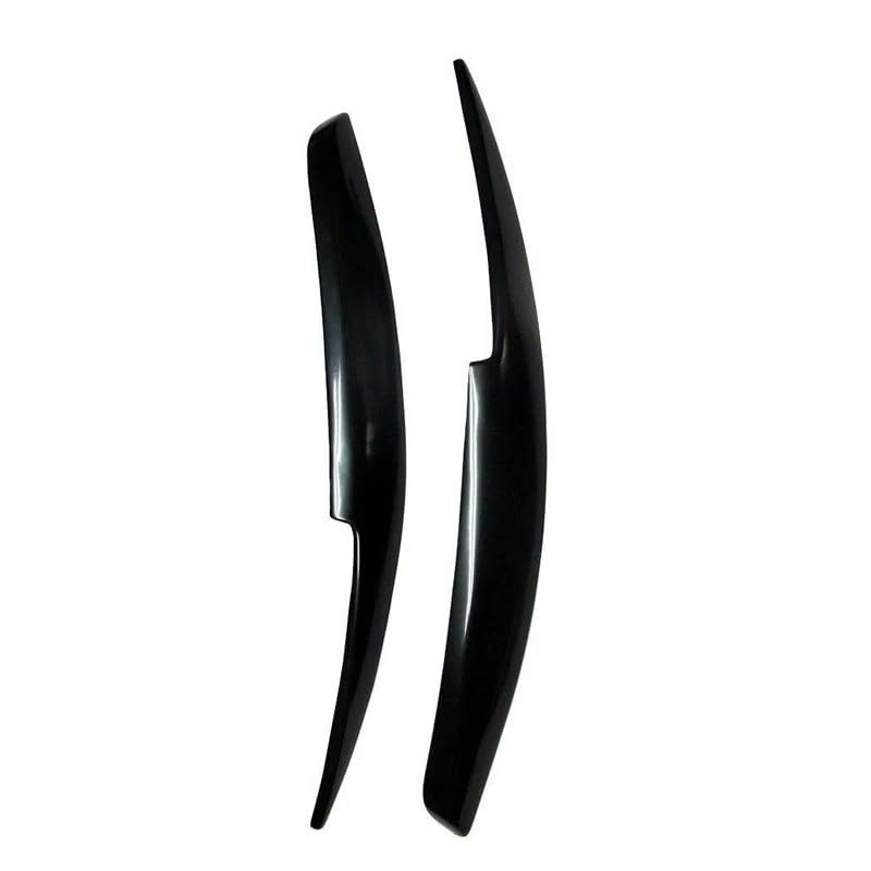 Cache-phares pour BMW Série 1 E81 E82 E87 E88 de 2005 à 2010 en plastique transparent