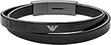 Color: plomizo Emporio Armani Brazalete Pulsera EGS2783060 EGS2783060 Marca, Negro, Única