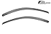 Extreme Online Store for 2002-2006 Acura RSX Integra DC5 | EOS Visors JDM Tape-On Style Smoke Tinted Side Window Visors Rain Guard Deflectors