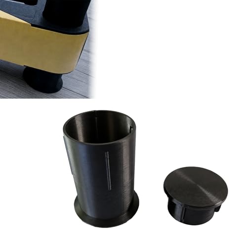 Replacement Shelving Feet & Caps, 4-Piece Set for HDX Heavy Duty Storage Units, Restore & Stabilize Rack Shelves, Floor Protectors