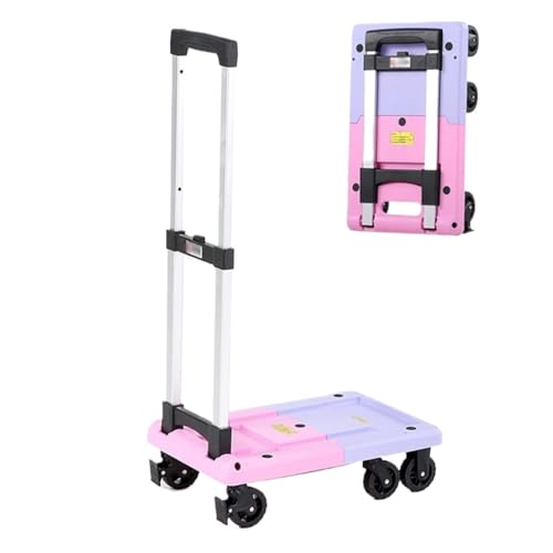 Carretilla Dolly Plegable con Ruedas Giratorias 92 cm miniatura 1