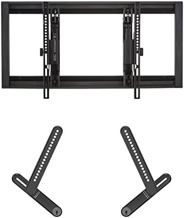 SANUS Advanced Tilt Premium Universele tv-muurbeugel voor 46 inch tot 90 inch flatscreen-tv - laag profiel, soepele verlenging model VLT6-B1