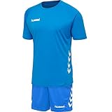 hummel Unisex-Youth Ensemble junior Promo Set Track Suit, bleu Clair, 6 ans EU