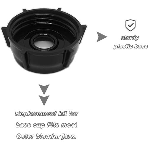 2 Pack base inferior para licuadora plástico repuesto miniatura 3