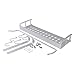 Produktbild Tubayia Aluminium Duschablage Duschregal Badregal Wandregal für Zuhause, Hotel, Badezimmer (Single)