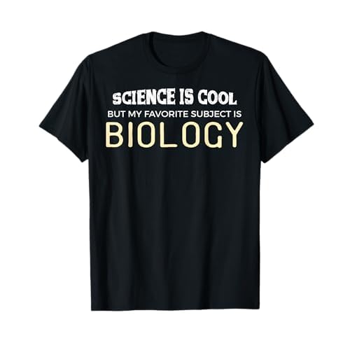 Biología divertida para los frikis de la ciencia y los nerds Camiseta