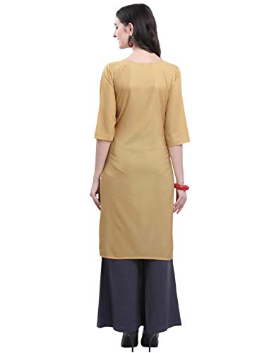 Image of Women's Crepe Straight Kurta