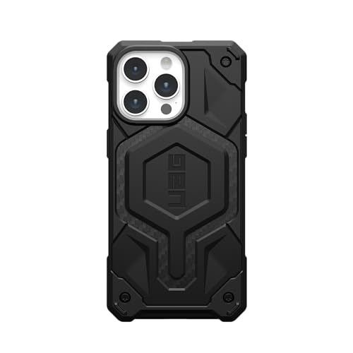 URBAN ARMOR GEAR UAG Case Compatible with iPhone 15 Pro Max Case 6.7" Monarch Pro Carbon Fiber Built-in Magnet Compatible with MagSafe Charging Premium Rugged Dropproof Protective Cover by URBAN ARMOR GEAR - Used condition - Image 7