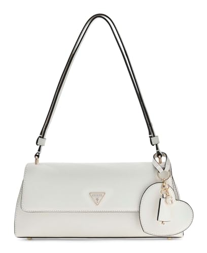 Sac à épaule Guess Isobel blanc convertible xbody flap chic