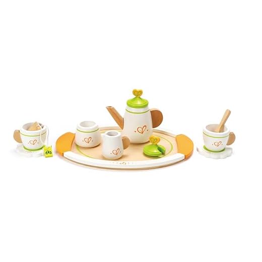 Hape- Juego de te para Dos, (Barrutoys E3124)