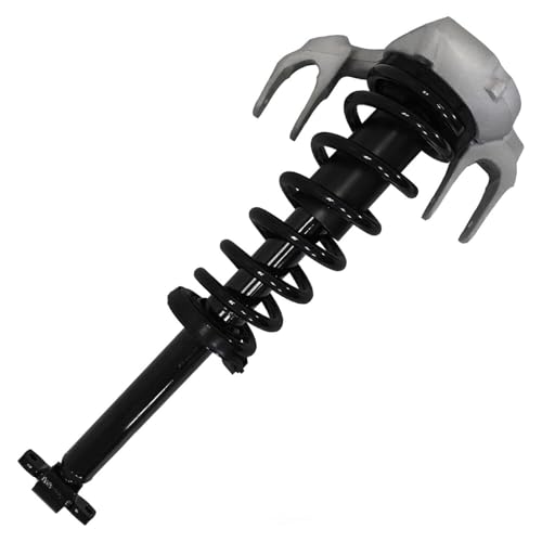 Image of Detroit Axle - 8pc Struts Shocks Kit for 2003 2004 2005 2006 2007 Cadillac CTS, 2 Front Struts and Coil Spring 2 Rear Shock Absorbers 4 Front Rear Sway Bars Replacement Suspension