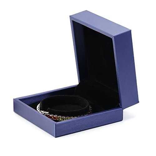 Pirmiana Sterling 925 Silver 4Mm Lab Created Rainbow Sapphire Gemstone Tennis Bracelet For Woman Gift (16.5) #TOP6