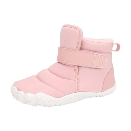Bottes de neige fille contre les pieds froids avec doublure épaisse
