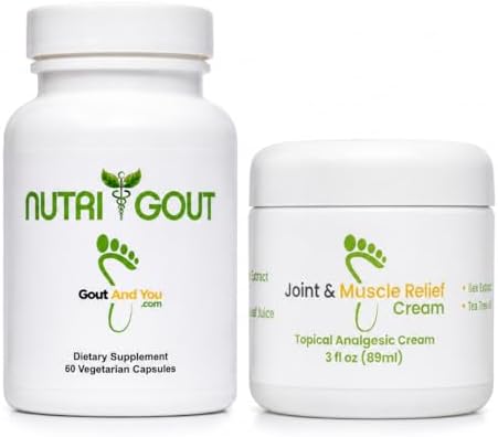 Gout and You NutriGout & Joint & Muscle Relief Cream