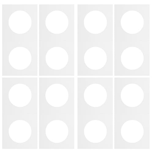 Porte-monnaie papier de collection de pièces pour classer par taille