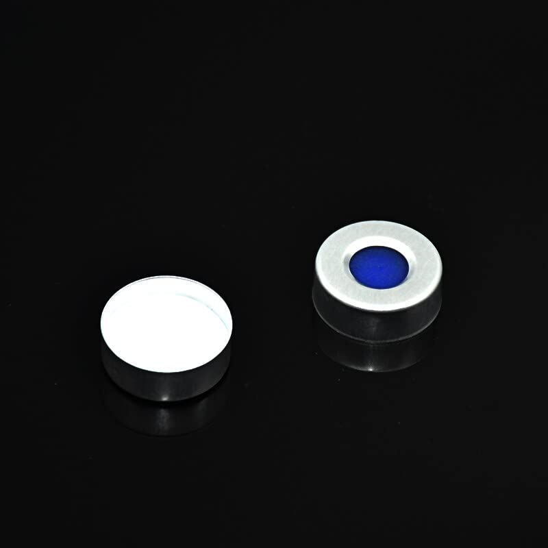 Septa do Hdspc Al Crmp Cap PTFE/Si Sep średnica 20 mm grubości 3 mm na fiolkę do chromatografii szczękowej 100 ml / 20 ml