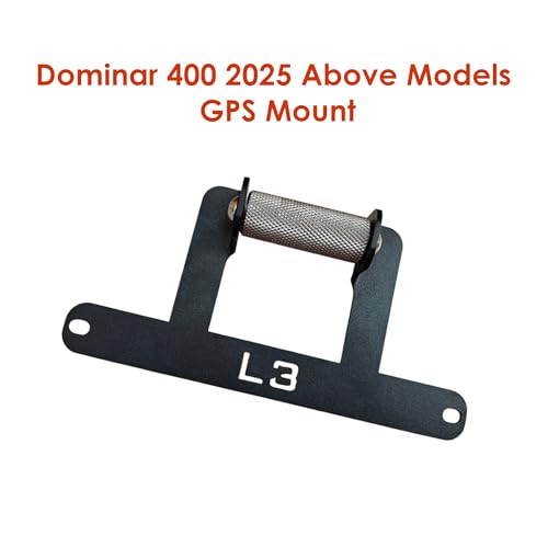 Image of L3 MODZ Dominar 400 2025 GPS Mount Holder | Direct Fit Navigation Bracket for Bajaj Dominar 400 | Heavy Duty Build | Mobile Holder Support