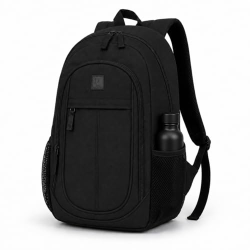 Mochila Escolar Preta 28L Com Alça Reforçada
