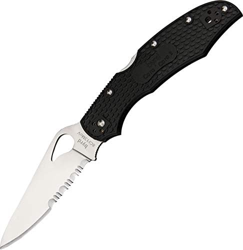 Byrd BY03PSBK2 Knife Cara Cara 2, FRN Handle, Plain & Serrated