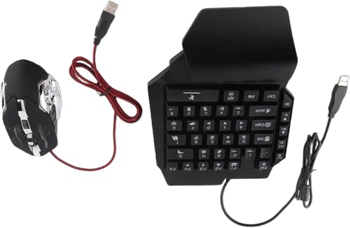 Clavier de jeu à moitié main rétroéclairé DEL et design compact