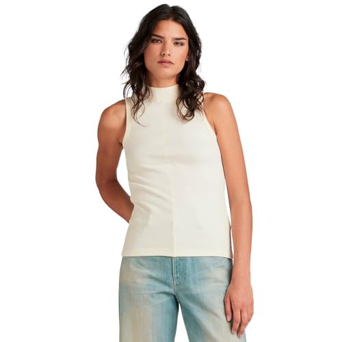 Haut ajusté beige G-Star le vêtement dos nu confortable qui sublime le corps