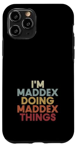 Maddex Name Maddex Personalized Name First Given �X�}�z�P�[�X iPhone 11 Pro �p