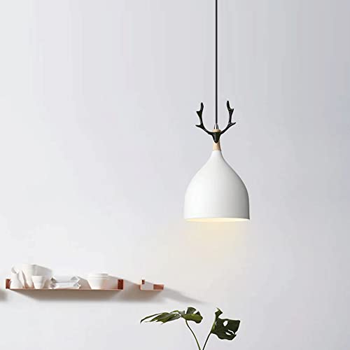 Pendant lighting fixture américain métal lampe suspendue LED pour restaurant