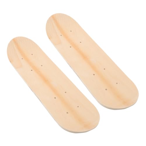HEMOTON 2pcs Skateboard DIY Material DIY Skateboard Deck DIY Graffiti Skateboard Skateboards for Teens Unfinished Skateboard DIY Blank Skateboard Blank Skateboard Decks Wooden