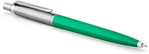 Parker Jotter Originals Gel Pen |'90s Retro Green Finish | Medium Point (0.7 mm) | Blue Ink | 1 Count