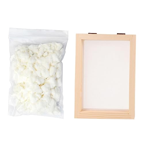 Beatifufu Paper Making Tool Set Envelope Mould and Deckle Mould Set Pretty Paper DIY Papermaking Kit for Adults