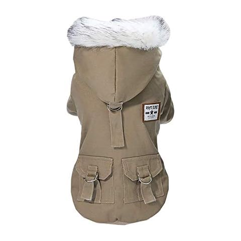 Izefia Thickened Dog Hoodie for Small Dogs Cover