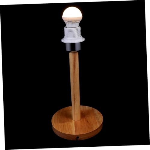 Base de lampe de bureau bois stable Cabilock pour eviter la chute de lampe de table