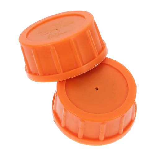 Gogogmee Replacement Cover Pressure Cap Universal Fit for Gas Cans Small Engines 2 Pack
