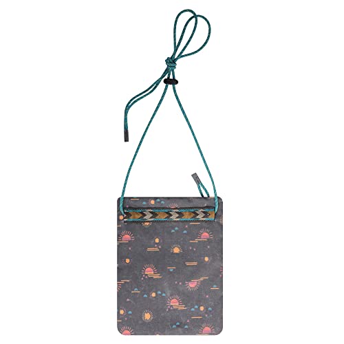 Kavu Summerland Pouch Passport Crossbody Rope Sling - Night Mirage #TOP1