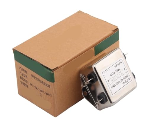 Filtre d'alimentation D120-10BL anti-interférence triphasé pour machines
