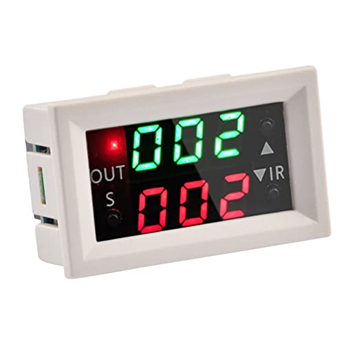 Relais temporisé cycle retard programmable avec interrupteur temporisateur mini numérique 12V