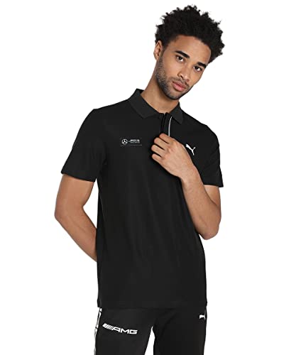 Image of Puma Men Cotton Solid Regular Fit T-Shirt
